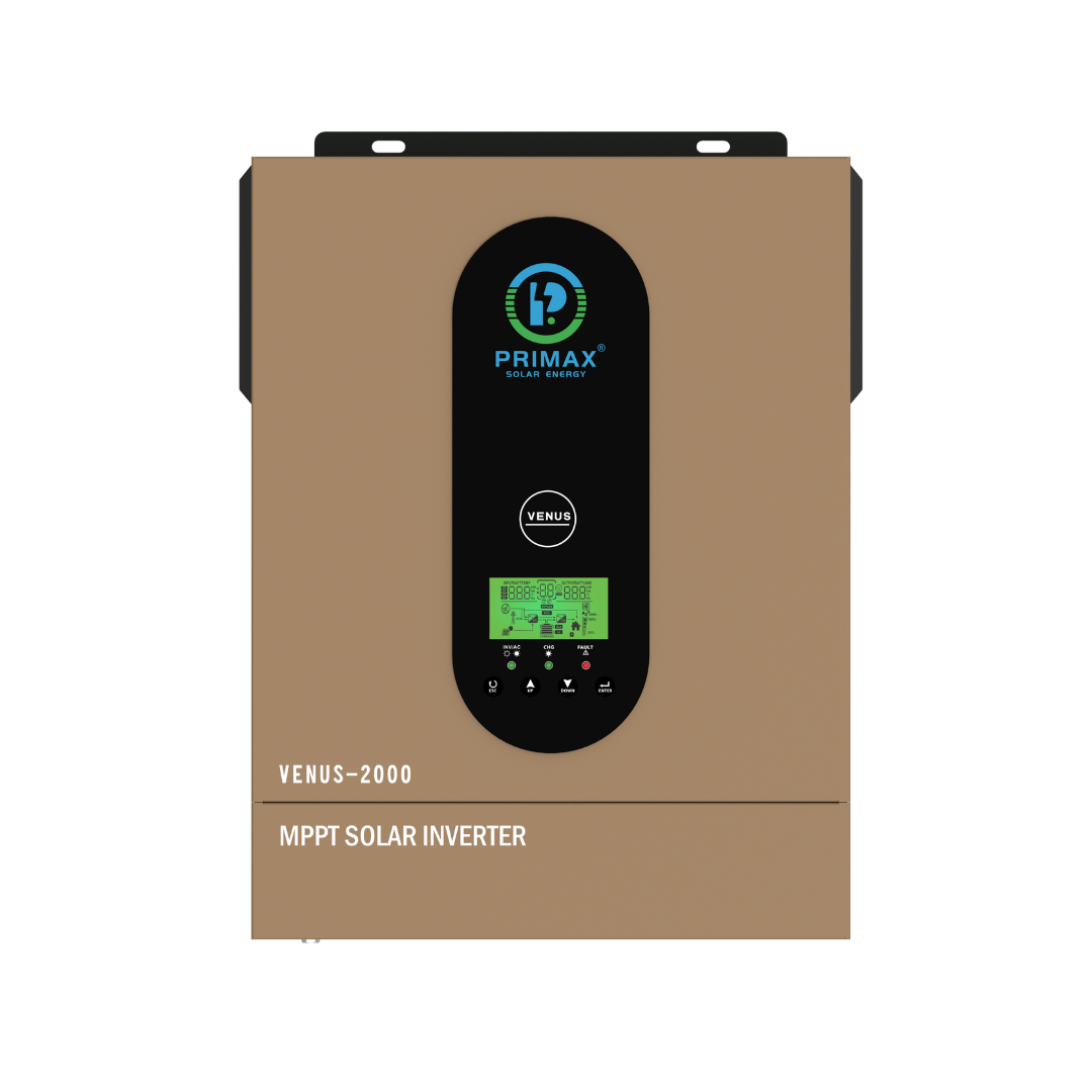 PRIMAX VENUS 2000 Off grid Solar Inverter 12V 1.6KW with 2000W MPPT Solar Charge Controller