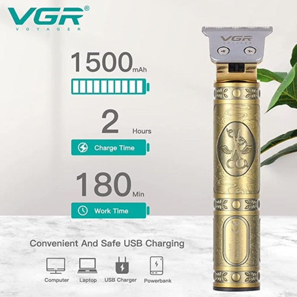 VGR V-228 Professional Hair Clipper with LED