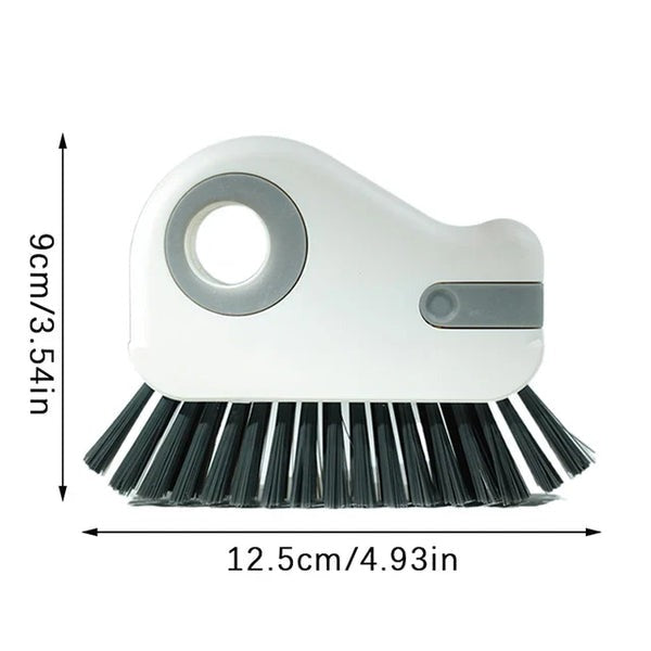 Window Groove Cleaner Brush | Slim Track Cleaning Brush for Window & Sliding Door Grooves