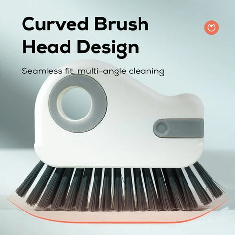Window Groove Cleaner Brush | Slim Track Cleaning Brush for Window & Sliding Door Grooves