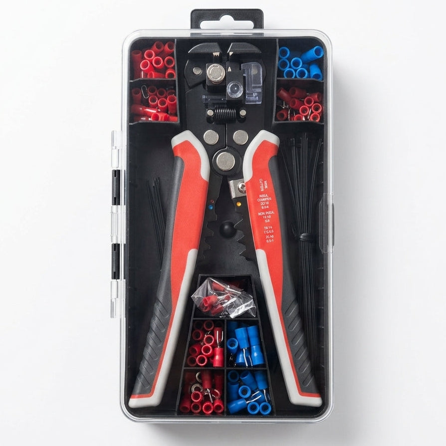 YTH 804 Wire Cutter Stripper & Crimping Set