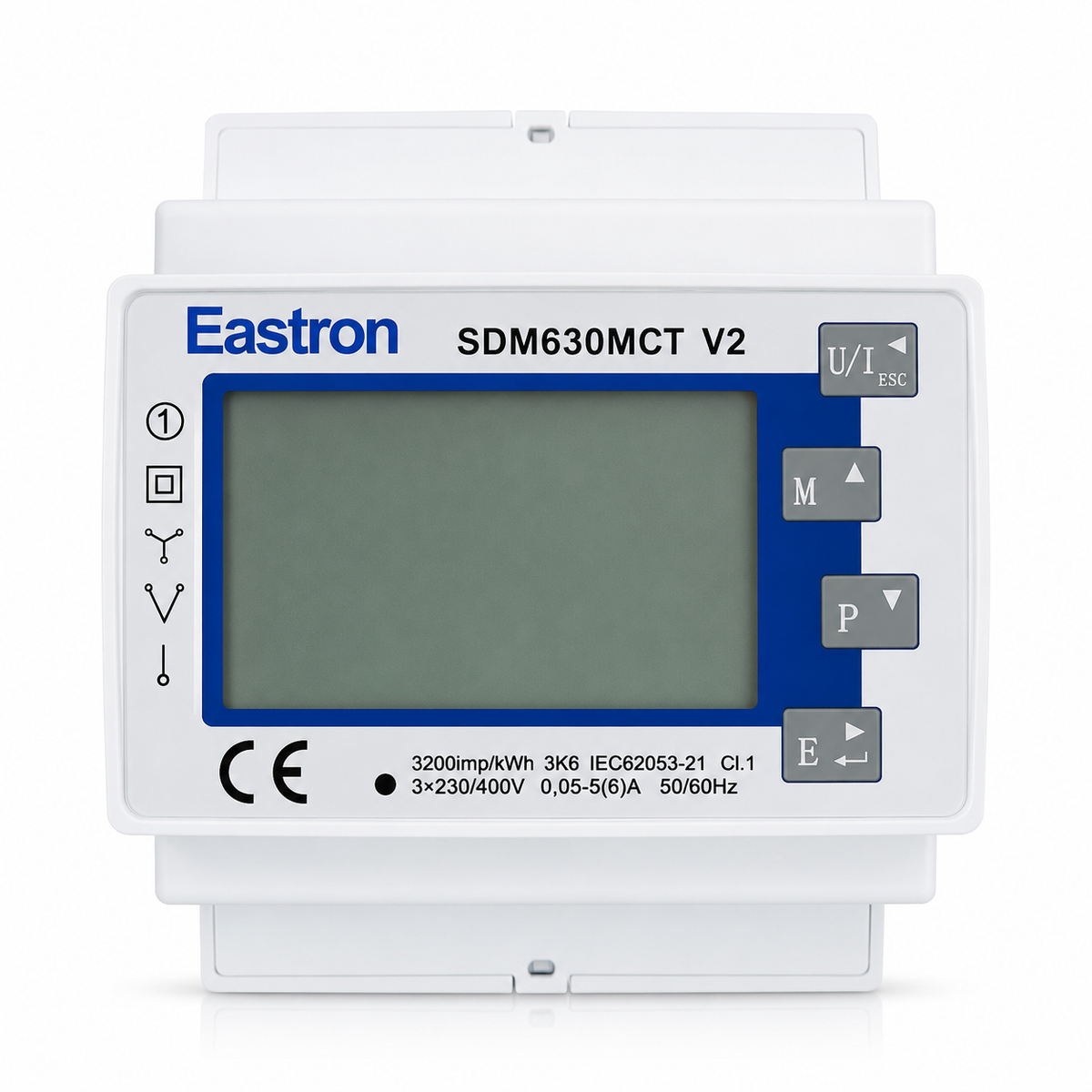 Eastron SDM630MCT V2 Three Phase Energy Meter Zero Export Device IP51